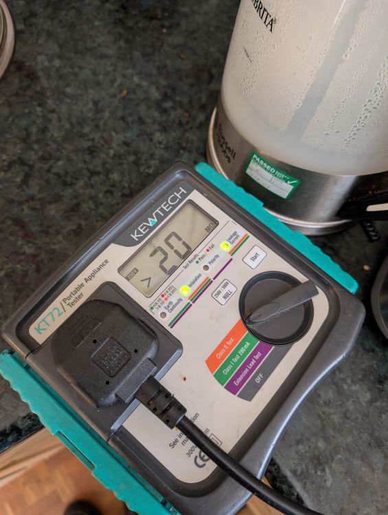 PAT Testing Kettle
